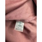 Ivanka Trump Velvet Ribbed Peplum Top Rose Gold 3/4 Sleeve Women's Size L Photo 6