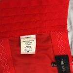 The Sang  Red Faux Leather Bustier Top Sz M Photo 5