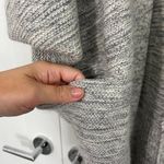Babaton  Aritzia XXS/XS Gray, White Javier Italian Mohair Wool Open Cardigan Photo 7