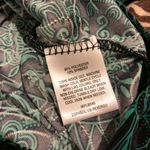 JM Collection Bold Green & Black Top | Shirt | Blouse Photo 2