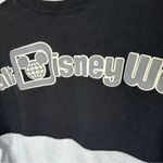 Disney Walt World Spirit Jersey Fleece XXL Black White Cinderella Castle Sherpa Photo 4