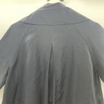 Lafayette 148  Sz 4 Jacket Linen Blend New York Navy Full Zip 3/4 Sleeve Pocket Photo 7