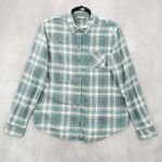  Green Flannel Plaid Natural Reflections Western Rodeo Large Photo 0