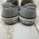 Converse Chuck Taylor All Star Low Top Sneakers Grey Gray Womens Size 10 Photo 3