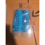 Esprit Women's Turquoise Miniskirt, Medium Pop Art Skirt, Black Faces Resnicoff Photo 5