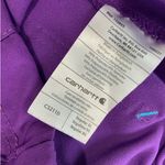 Carhartt  Bootcut Cargo Scrub Work Pants Womens XL Purple Pockets Flex Stretch Photo 1