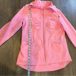 Neon Buddha Pink Long Sleeve Zip Up Top Women’s Size Small Photo 4