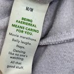 Aerie Purple Dreamy Velour Low Rise Pants size Medium Photo 3