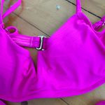 No Boundaries  medium hot pink bikini set Photo 3