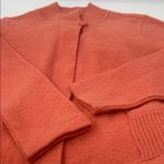 Kate Hill  Vibrant Orange Cardigan Sweater Photo 1