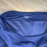 Athleta  Soho Skort Stretch Zip Pockets Size 10 Navy Blue Tennis Golf Skirt Photo 2