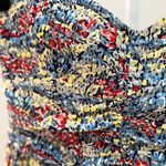 Anthropologie PARKER Silk Floral Print Strapless Mini Dress SIZE M Photo 2