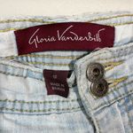 Gloria Vanderbilt Vintage  denim micro mini skirt light wash with built in short Photo 1