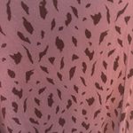 Nine West Purple Abstract Soft Spun Long Sleeve Top Photo 2