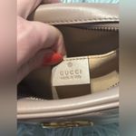 Gucci GG Marmont Mini Matelasse Leather Crossbody in Dusty Pink Photo 4