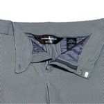 Norma Kamali Striped Ankle Cropped Pants Gray 16 Photo 2