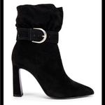 Joie  Alby Black suede buckle ankle bootie 7
$349 Photo 0