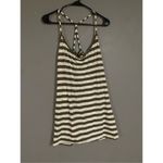 Derek Heart Green White Stripe Rope Tank Top Size 2X Photo 1