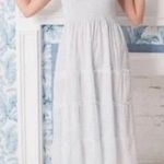 Hill House 💕💕 The Ellie Nap Dress ~ White with Blue Swiss Dots Large Photo 1