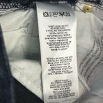 frame denim FRAME Le Skinny de Jeanne Black Acid Wash Ripped Jeans Raw Hem 26 Photo 15