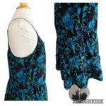 Diane Von Furstenberg  Baylee Silk Mini Dress Floral A-Line Tiered Size Medium Photo 8