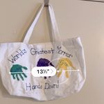 Mormor Tote World's Greatest Mormor Hands Down tote bag 100%COTTON CANVAS TOTE Photo 4