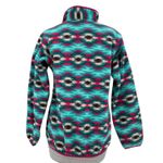 Patagonia Synchilla Teal Geometric Southwestern Fleece Pullover Wild Desert XS Photo 1