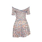 Poupette St. Barth  Soledad Mini Dress, Aqua Dalia, Medium Photo 12