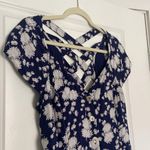 Maeve  by Anthropologie Tate Button Front Lattice Back Maxi Floral Sundress Sz 12 Photo 4