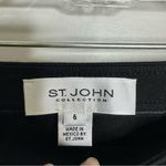 St. John Women’s ‎ Size 6 Black Lexi Pull On Straight Leg Pant Photo 4