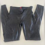 Spanx  Faux Leather Leggings in Black SZ Small Photo 0