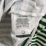 South Parade Lenny Palm Tree Green and White Stripe Long Sleeve Top Size S Photo 9