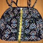 Vera Bradley Turnlock Satchel in Ink Blue Retired Fall 2014 Photo 7