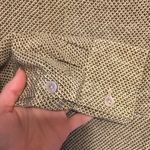 Ellen Tracy Linda Allard  • Tan and Black Silk Button Down Size 10 Photo 3
