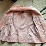 Corduroy and Faux Rabbit fur jacket Pink Size undefined Photo 5