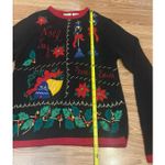 Ugly Christmas Sweater Size Small Black Photo 3