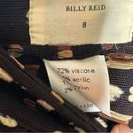 Billy Reid  Anthropologie Swiss Dot Front Pocket Mini Skirt Size 8 Photo 4