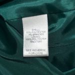 Cato Womens Holiday Green Velvet One Button Blazer Size S Pockets Christmas Photo 8