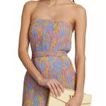 Amur Laine Tiered Floral Evening Gown Painter Scaevola Womens Size 6 Pink Photo 10