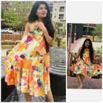 Anthropologie Daily Practice by  Frida Cross-Back Midi Dress Size XS Photo 7