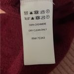 Max Studio  100% 2-ply cashmere colorblock turtleneck sweater Photo 6