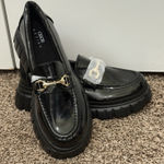 ASOS Design Masterpiece Chunky Loafer Black Patent Leather Shoes Size 10 Photo 0