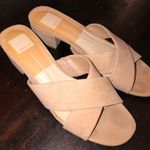 DV by Dolce Vit Peach Suede Sandal Heels Photo 0