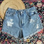 Gap Vintage Hand Done Distressed Cut Off Jean Shorts Photo 0