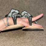 Anthropologie Meher Kakalia Queen Sofia Beaded Festival Sandal 40 / 9 Gray Photo 5