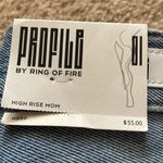 Womens New Profile By Ring of Fire High Rise Mom Jeans Blue Size undefined Photo 6