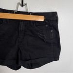 Old Navy Ripped Boyfriend Jean Short Black Photo 4