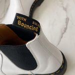 Dr. Martens shoes White Yellow Stitch Smooth Leather Chelsea Boots New size 9 Photo 2