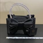 House of Harlow 1960 | Black Bow Mini Bag w/ Removable Crossbody & Gem Handles Photo 8