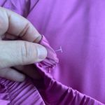 Juicy Couture Sz XL Hot Pink Satin Pajama Pants Joggers Lounge Pull On Photo 4